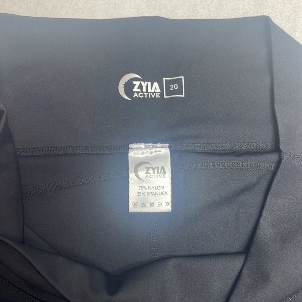 ZYIA Black Leggings Size 20 - Picture 5 of 6
